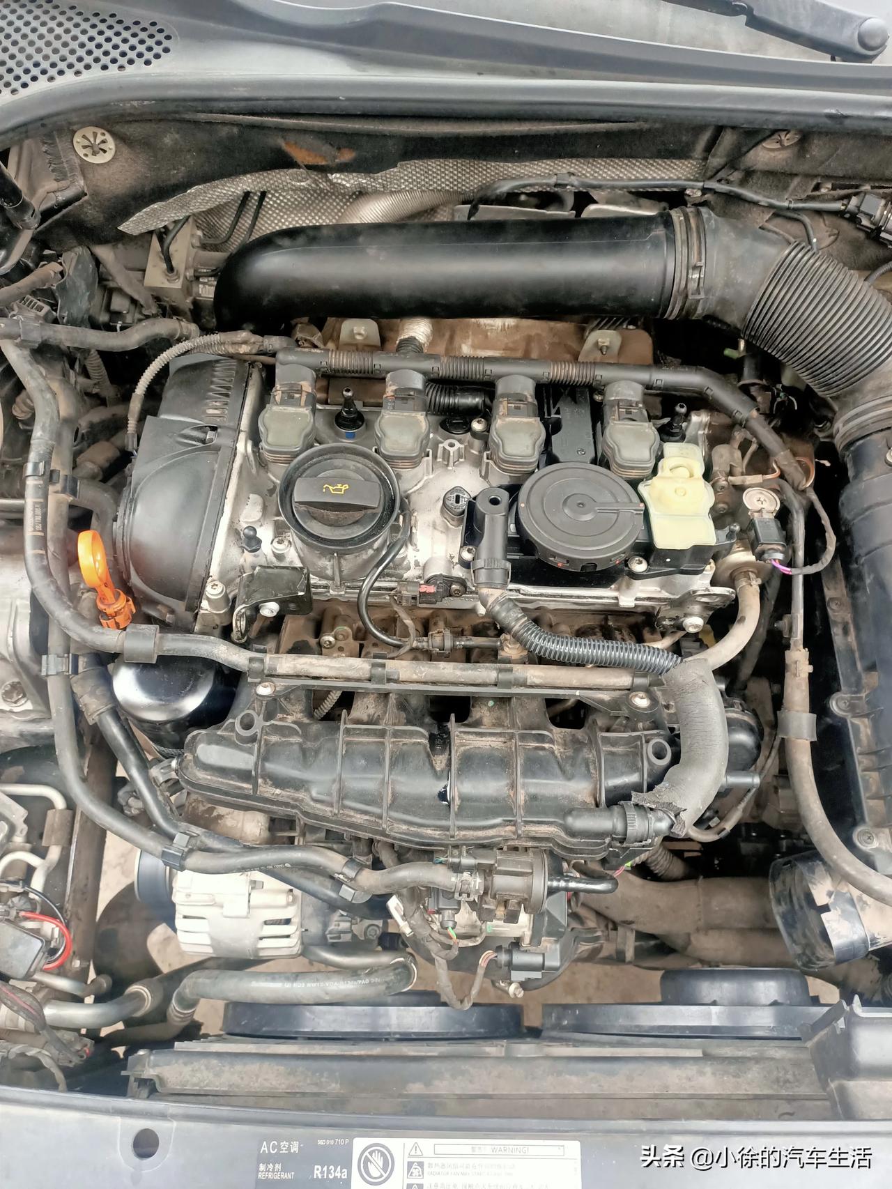 6666,大众帕萨特发动机维修完毕 虽然 1.2代ea888