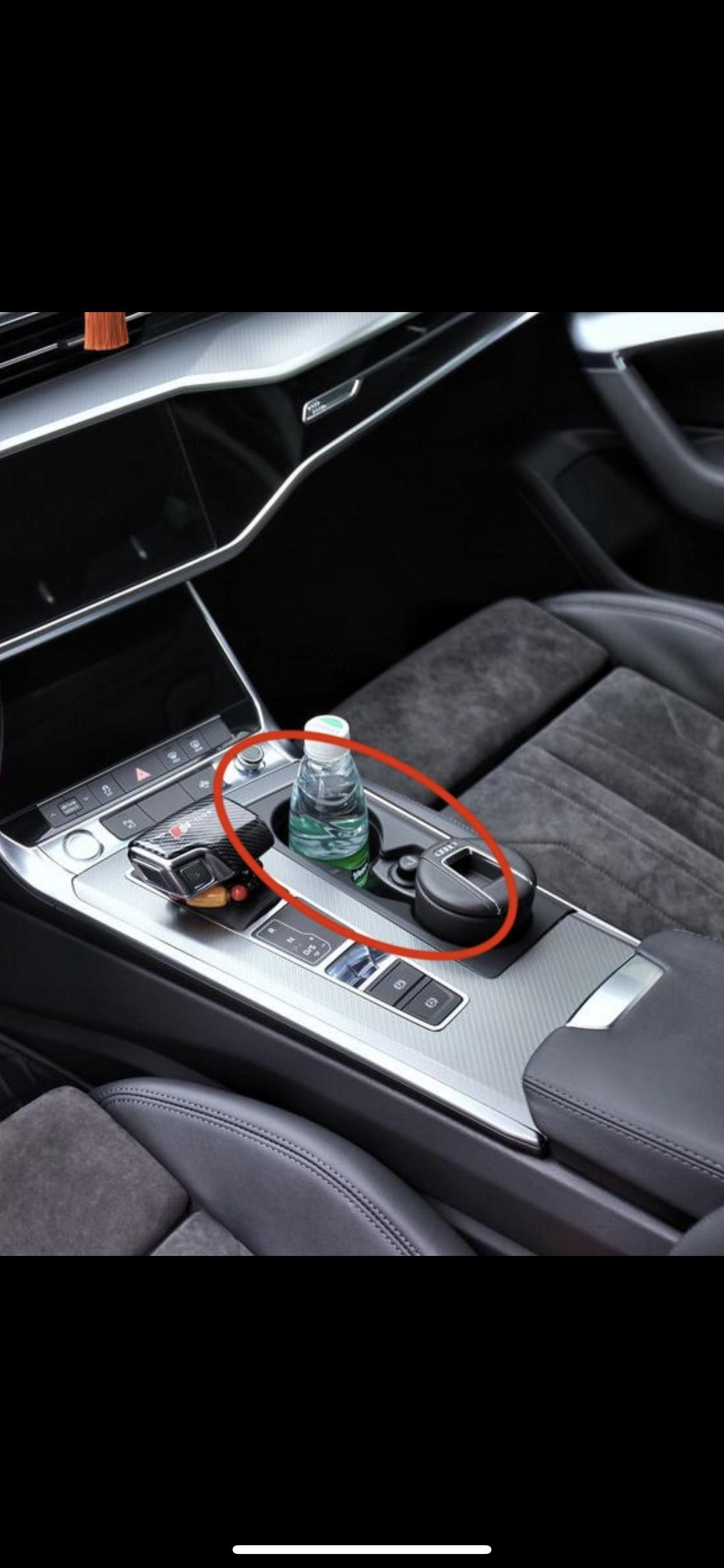 奥迪a6进口老铁们你们a6allroad杯架盖板一样吗为啥有的有有的没有