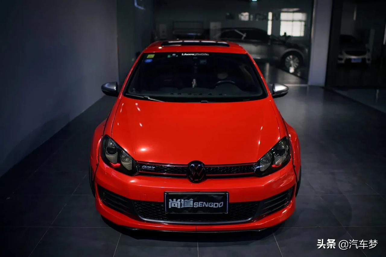 致敬经典大众高尔夫6代宽体gti