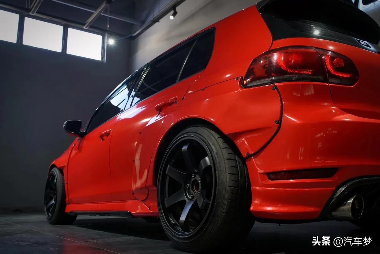 致敬经典大众高尔夫6代宽体gti