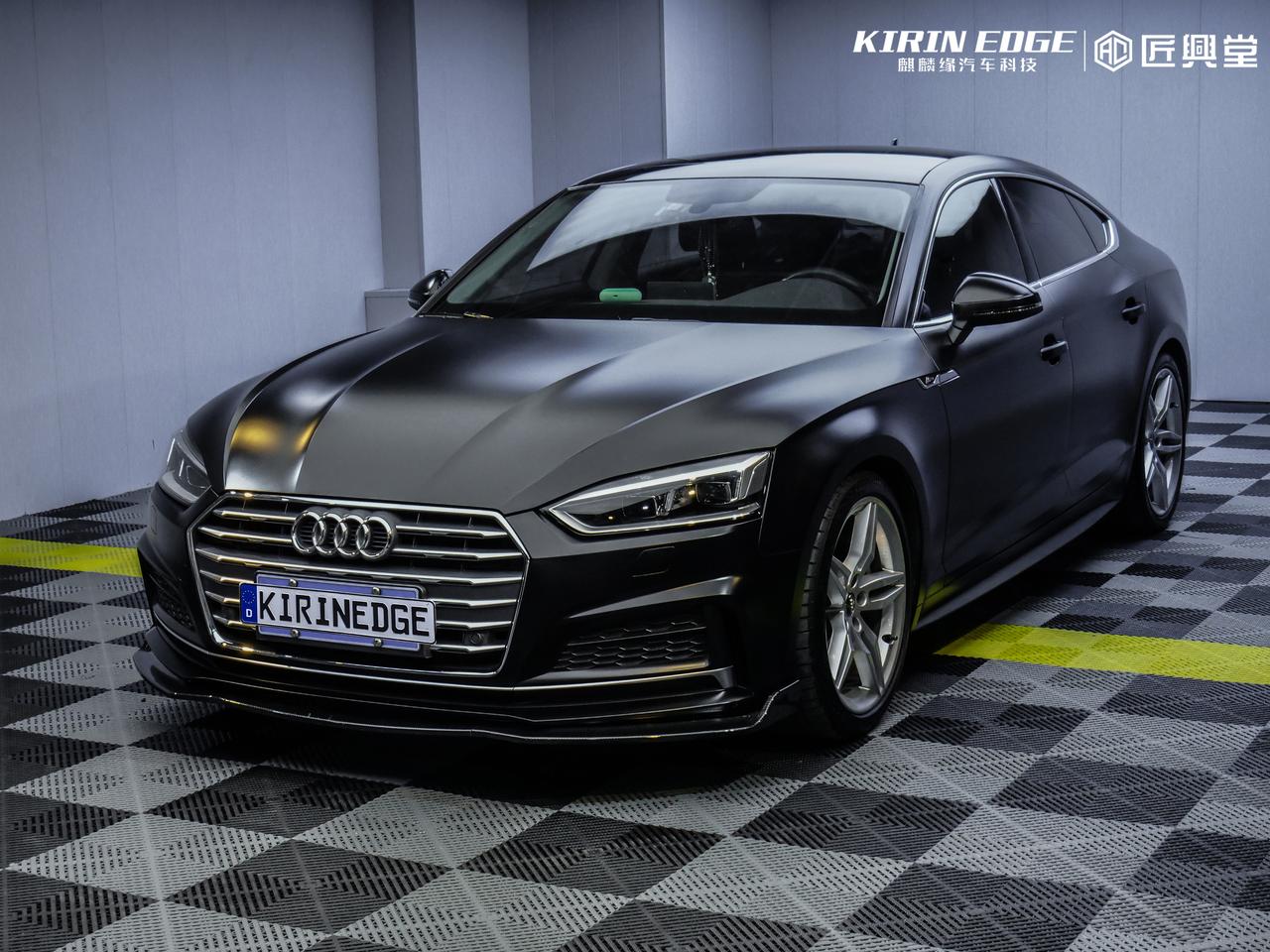 奥迪a5黑武士!战斗气息一下提升了几个档次_奥迪a5车友圈_懂车帝