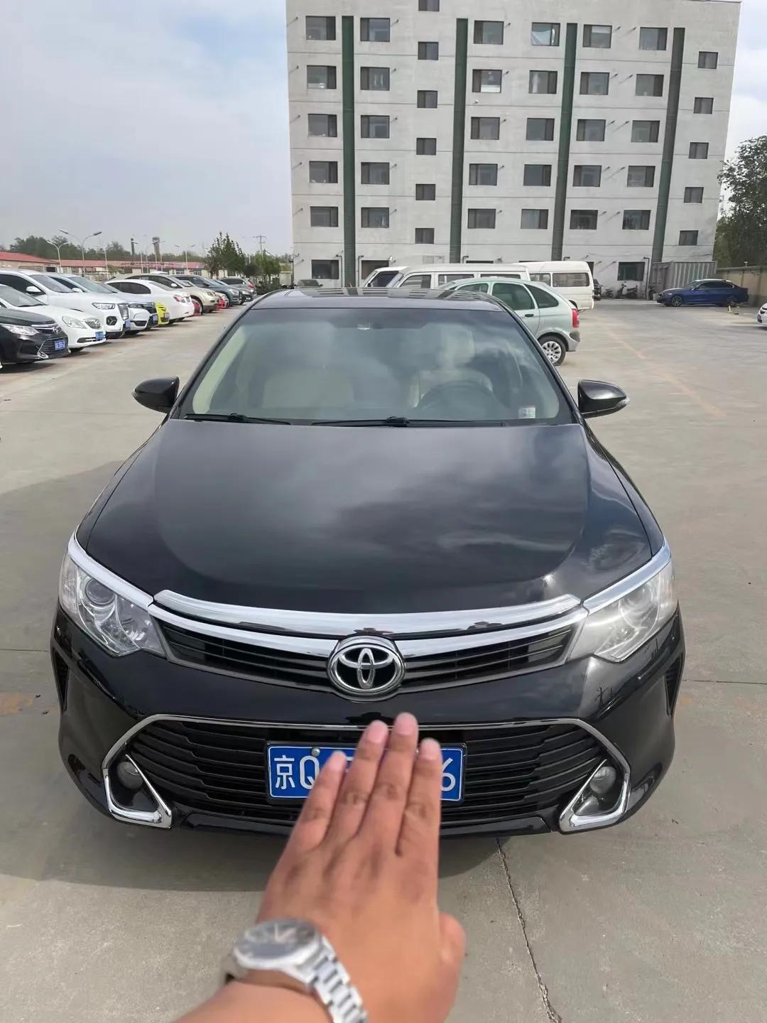 新到2017年丰田凯美瑞带京牌出售自动挡20排量天窗带车主长期身份证