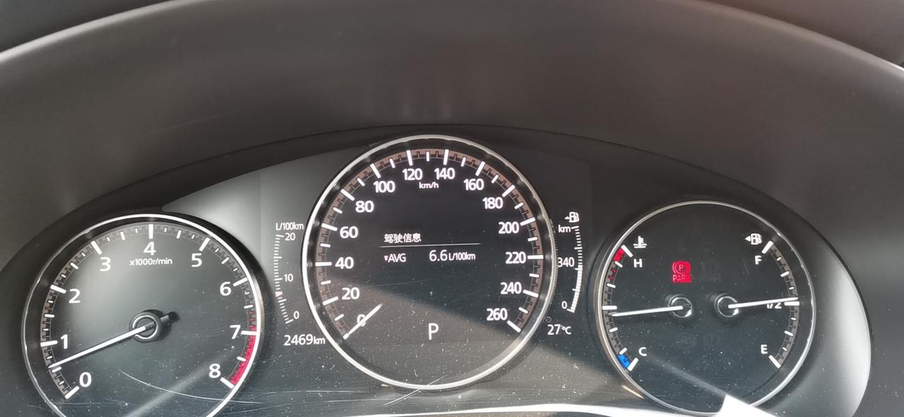马自达cx30表显油耗