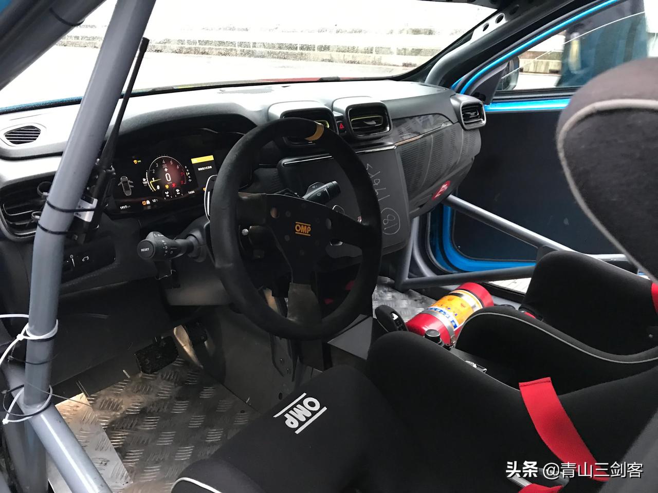 在宁波赛道干了10圈领克03cyan定制版的改装车真的太炸