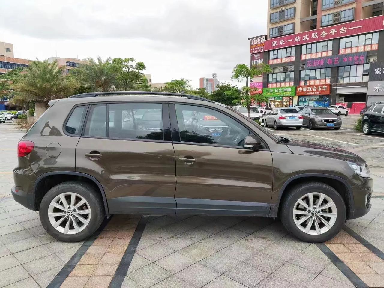 2017年年大众途观,1.4t自动波出7.88万,东莞牌一手