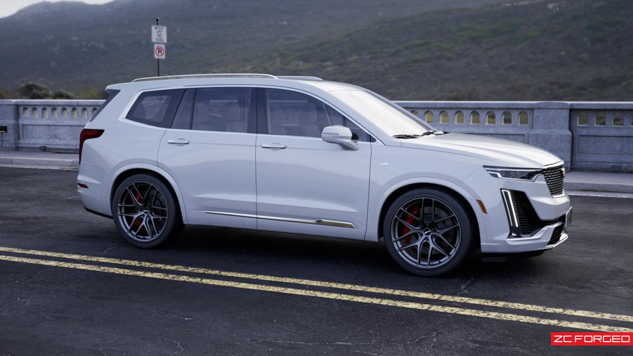 zcforged##轮毂改装##凯迪拉克xt6#为啥官车都