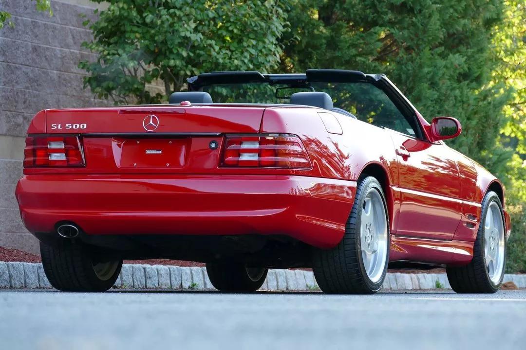 经典老车2002款奔驰sl500