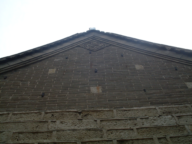 安阳明清建筑文化内涵之四陡板山花抱厦