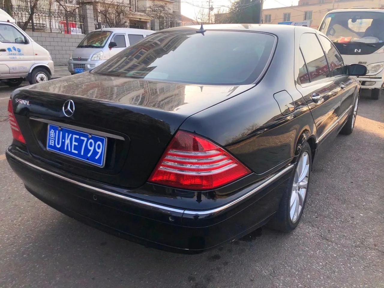 进口奔驰老款s500不多说这一带就是经典而且特别好看要是买的话不建议