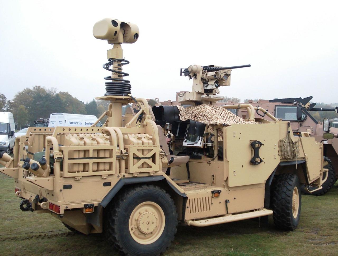 6吨重的高机动性装甲车,该车