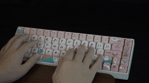 始于颜值，忠于体验！好看又好用非属洛斐小翘机械键盘莫属