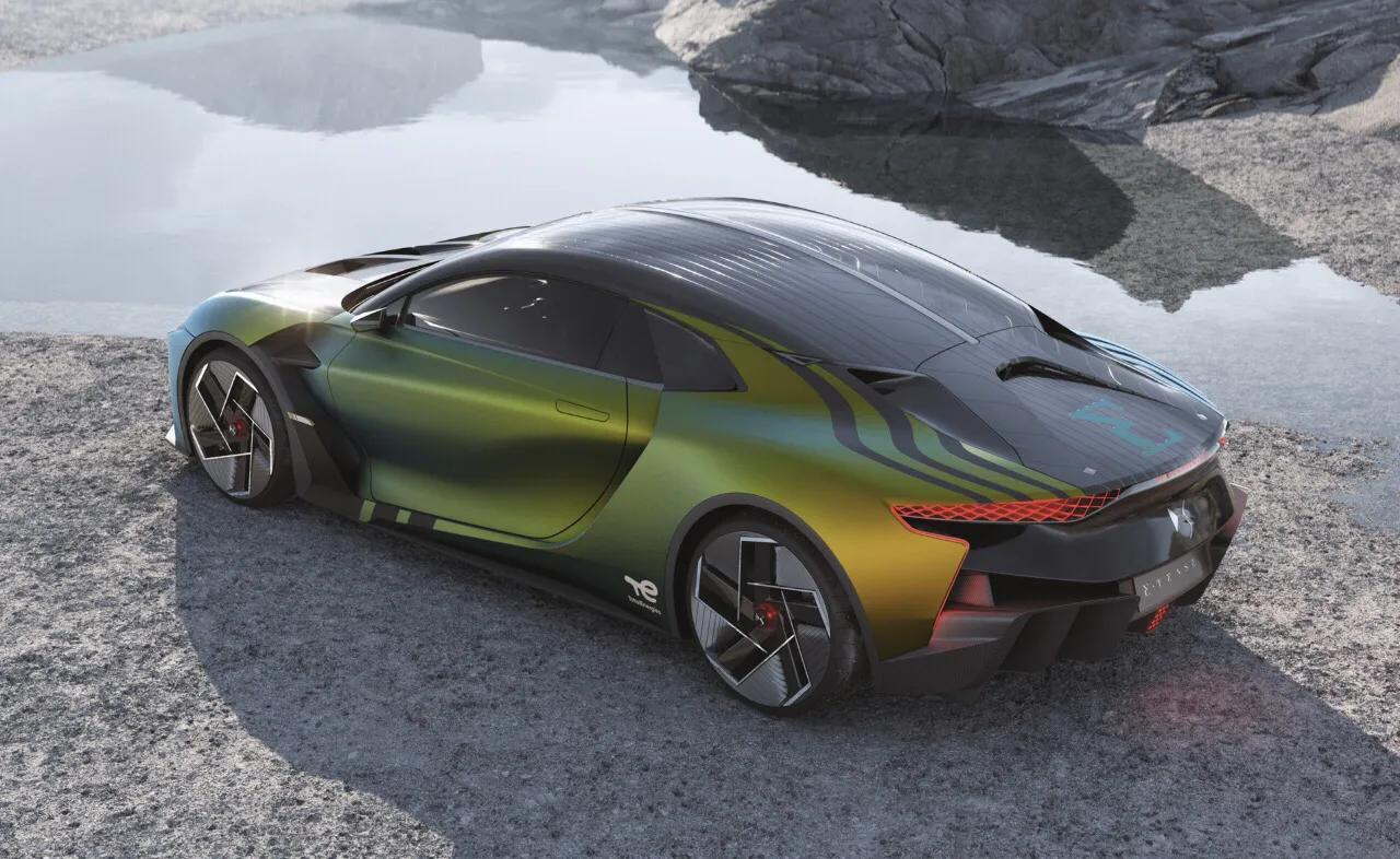 ds纯电超跑超800马力0到100加速28秒