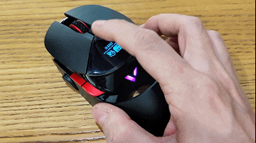 雷柏VT960S无线游戏鼠标，开启OLED屏幕+RGB灯酷炫游戏新体验