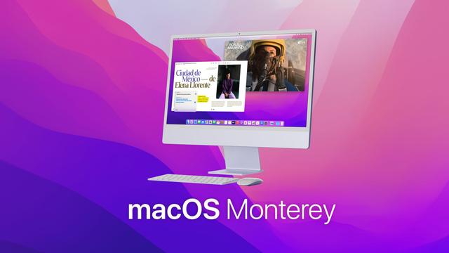 苹果macOS Monterey 12.1 RC预览版发布