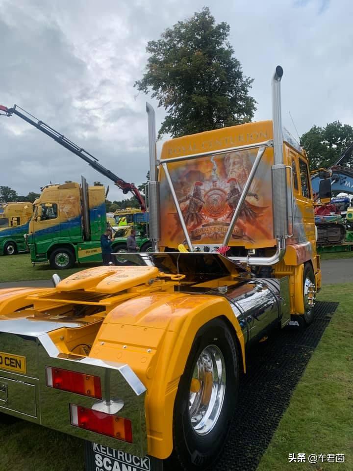 国外卡车彩绘鉴赏之斯堪尼亚大拖头