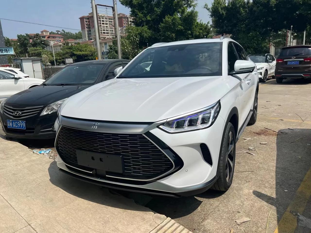 比亚迪宋plus dmi#比亚迪宋plus dmi 白色现