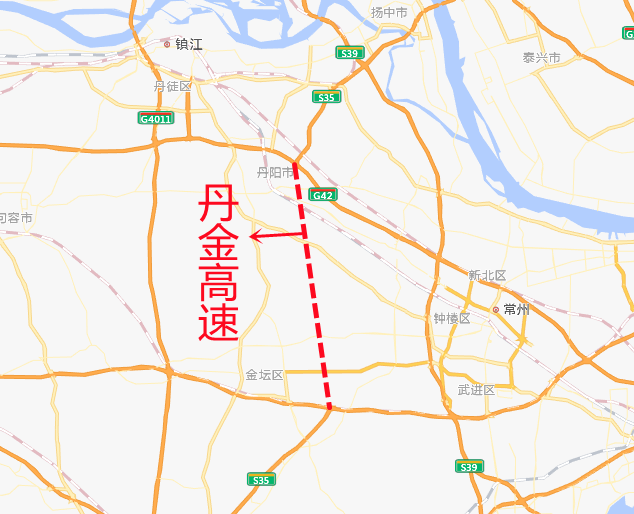批复通过省发改委日前批复丹阳至金坛高速公路工程可行性研究报告