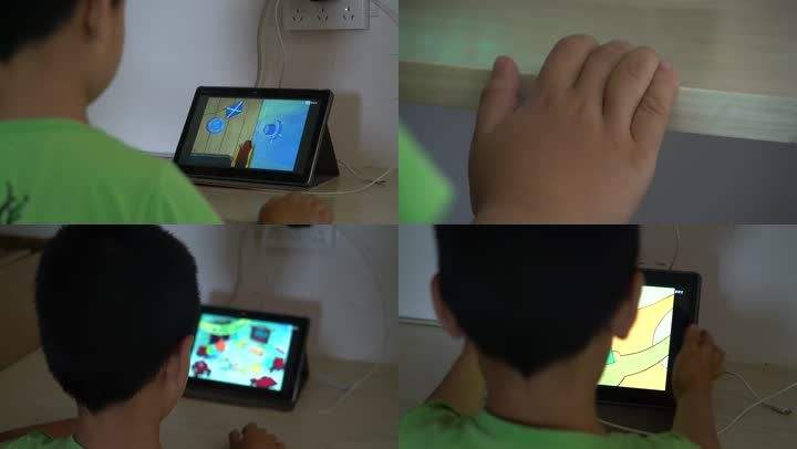 【玩iPad比看电视还要伤眼】孩子元旦放假宅在家玩手机、看电视的家长注意了