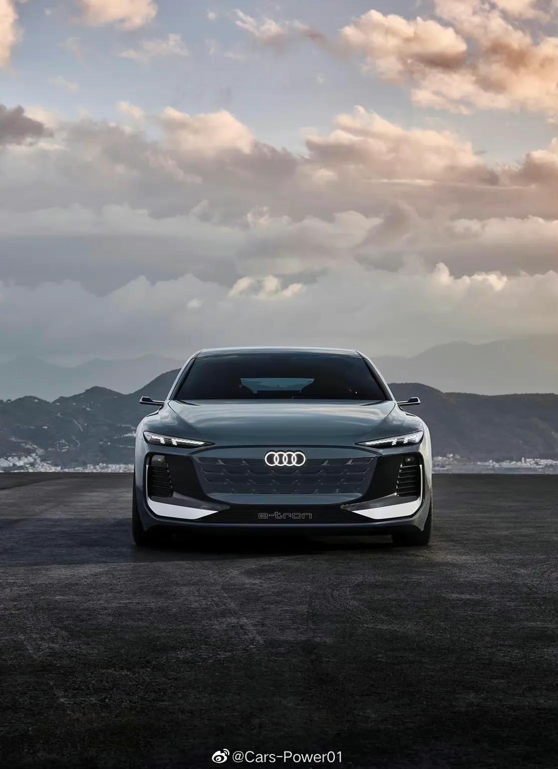 奥迪a6avantetron概念车电动瓦罐