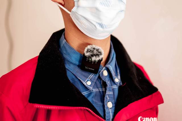 除了画质，视频音质也很重要，有曼无线麦克风体验