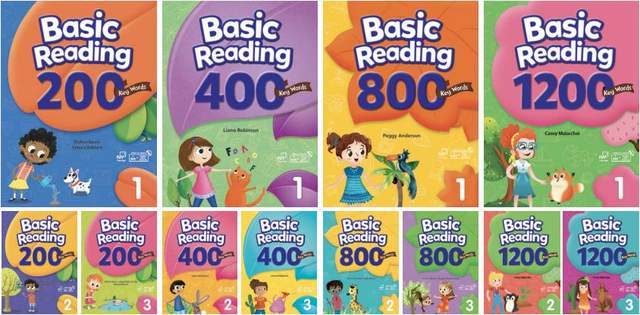 免费下载｜英语词汇教材Basic Reading 200 400 800 1200全套+音频