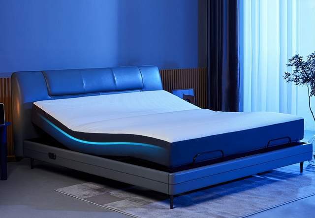 用了这个床，我真能躺一天！8H Feel真皮智能电动床X Pro体验