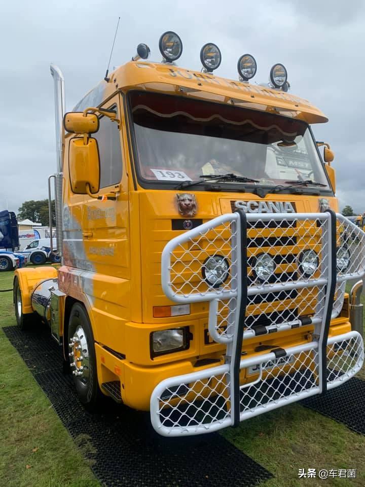 国外卡车彩绘鉴赏之斯堪尼亚大拖头