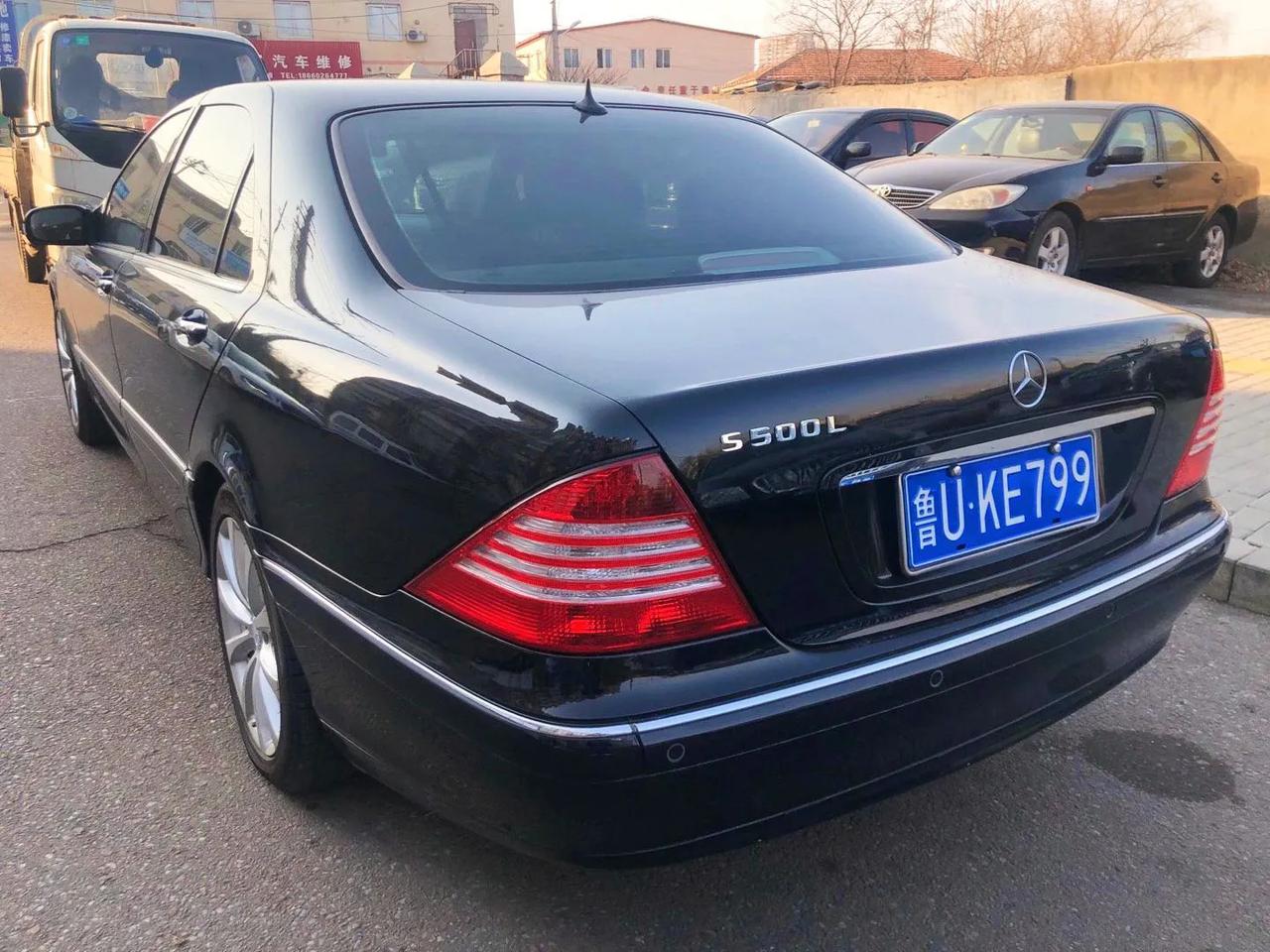 进口奔驰老款s500不多说这一带就是经典而且特别好看要是买的话不建议