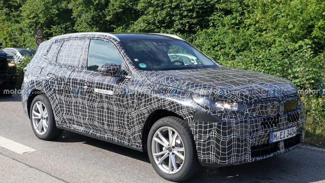 下一代宝马x3路试谍照曝光,宝马正在准备新一代 x3 suv