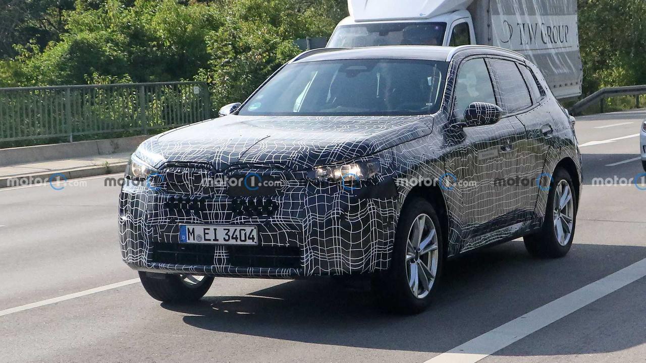 下一代宝马x3路试谍照曝光,宝马正在准备新一代 x3 suv