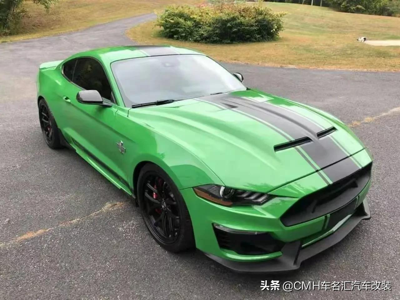 1822年福特野马改装谢尔比超级蛇前杠注塑pp材质