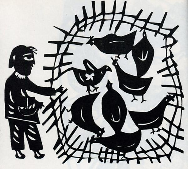 陕北窑洞剪纸(陕北剪纸窑洞剪纸图片)_手工miao