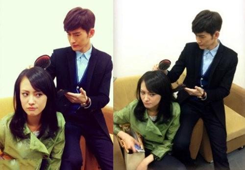 郑爽张翰一起来看流星雨