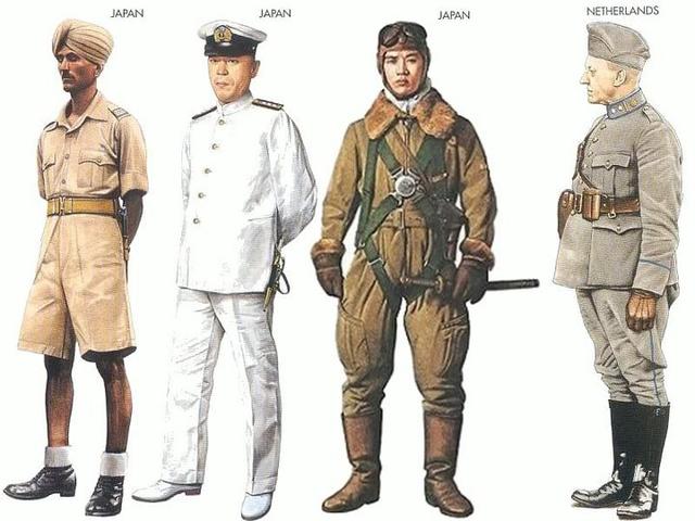 英國東印度公司軍服二戰印度軍服