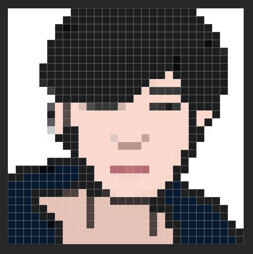 教你用ps把照片秒变像素画风格