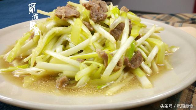 韭黄肉丝