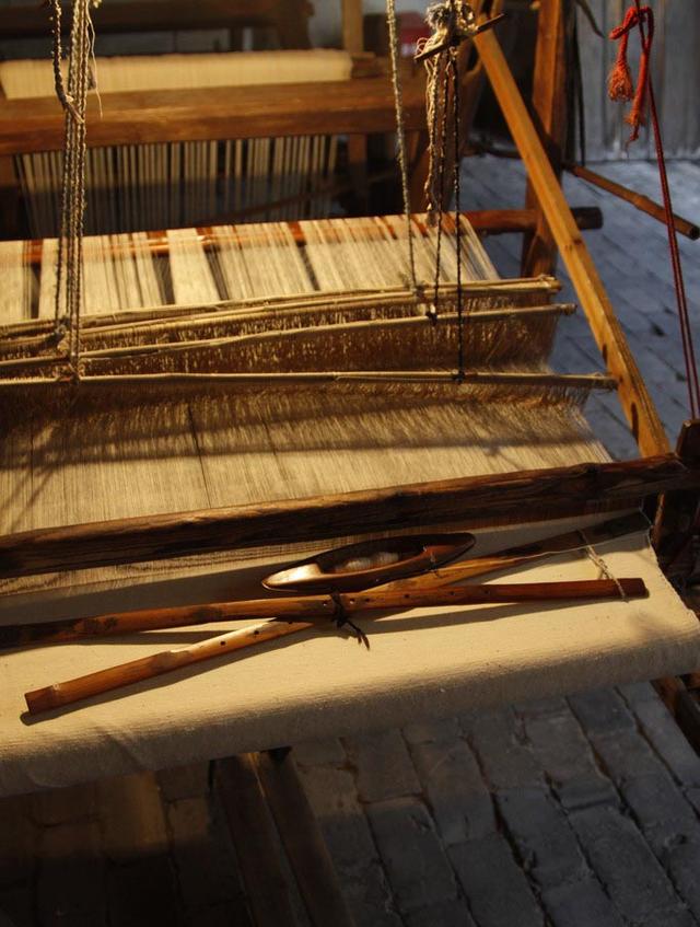 织布的步骤(棉花纺纱织布过程)_手工miao