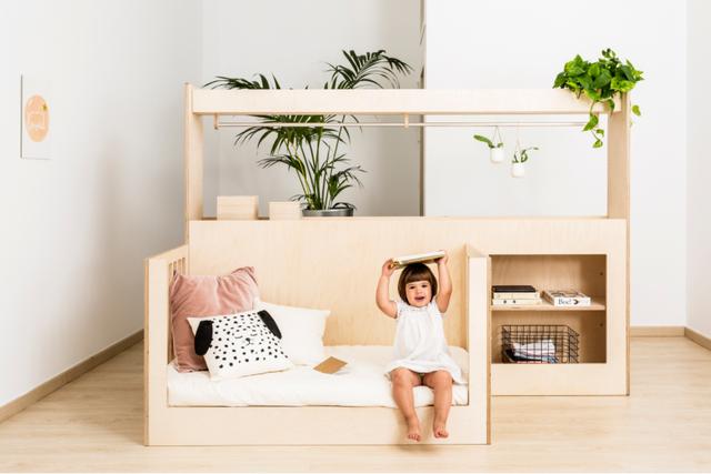 这个设计很给力：可变形的多功能儿童家具设计