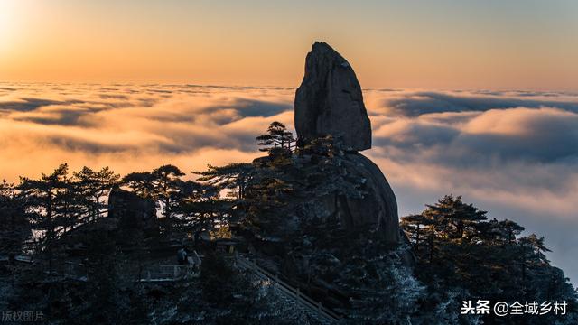 黄山奇石图片