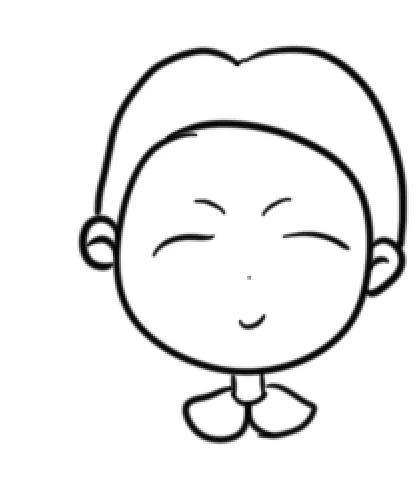 简单画画教学可爱人物画,简笔画简单好看易画人物