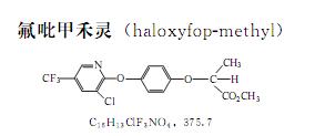 蔬菜常用农药介绍：除草剂–氟吡甲禾灵Haloxyforp Methyl