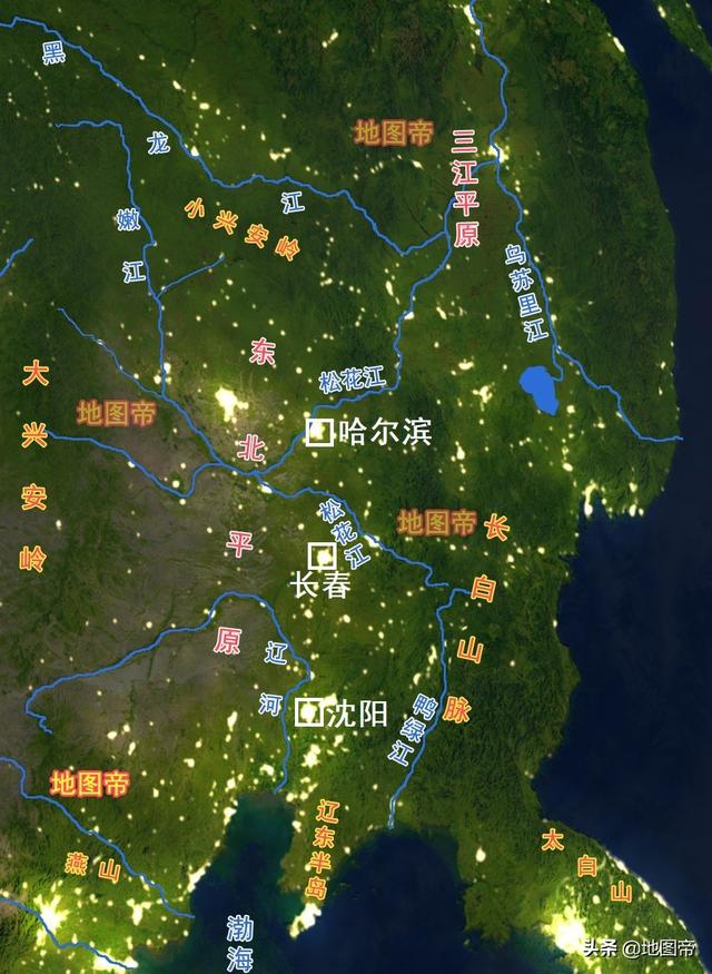 东北三省是哪三省黑龙江和辽宁都是东北的吗