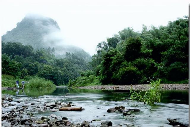 鹿寨月岛湖景区图片