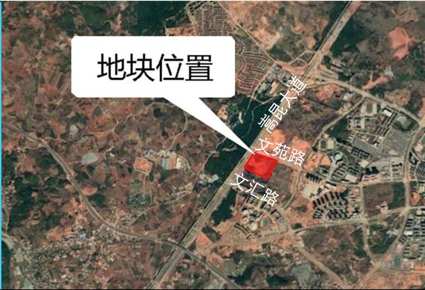 嵩明县杨林职教园区绿地规划现状