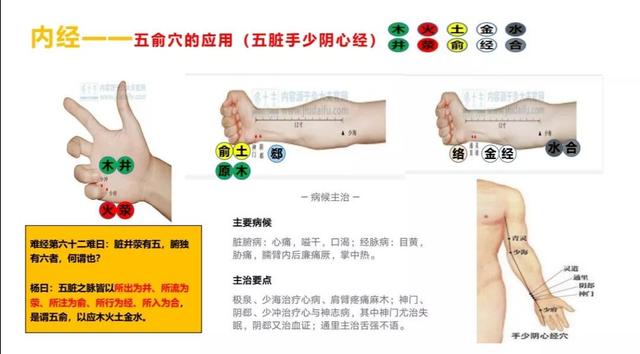 五输穴的位置及应用