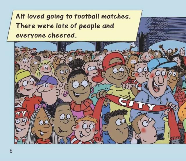 跟孩子一起读绘本：《Alf  Saves  the  Day》