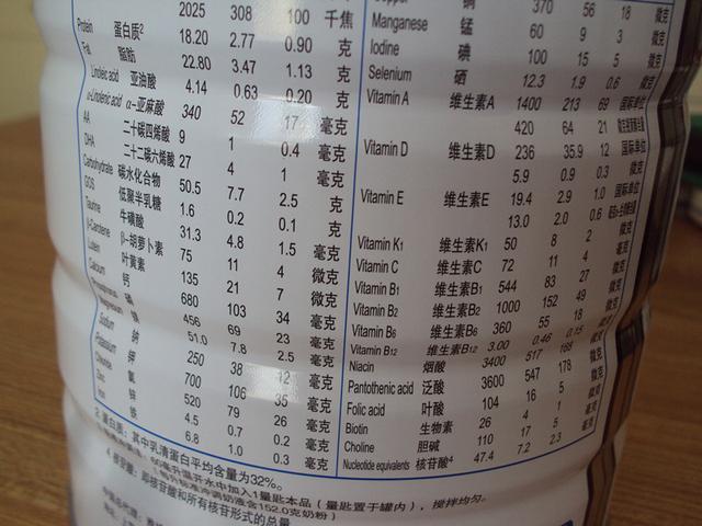 史上最全婴儿奶粉介绍