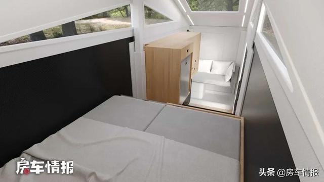 特斯拉又出“幺蛾子”！这次弄了个房车，造型科幻居住面积6.6平