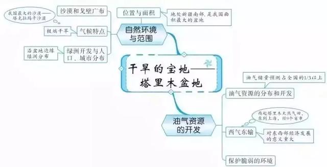 初中各科思维导图全汇总（语文、数学、地理、历史、化学、生物）