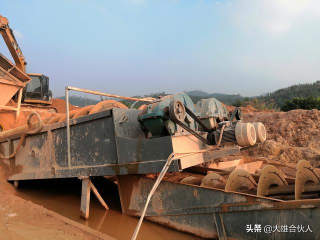 广西双轮式洗砂机批发
